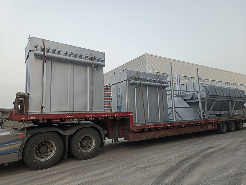 112单机脉冲袋式除尘器➕八角筛发往浙江